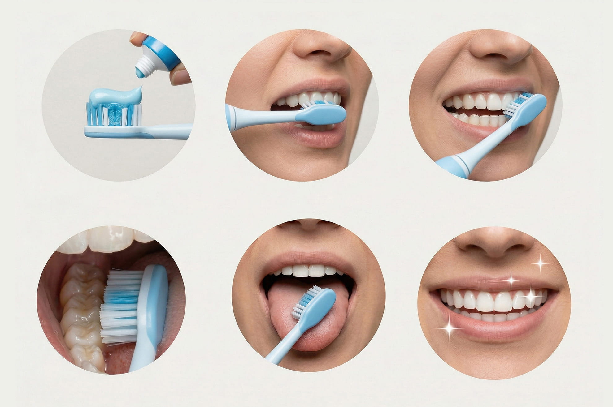 Σωστός τρόπος βουρτσίσματος δοντιών